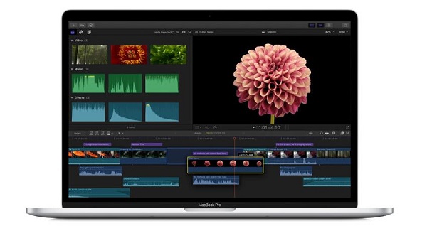 Final Cut Pro X on MacBook