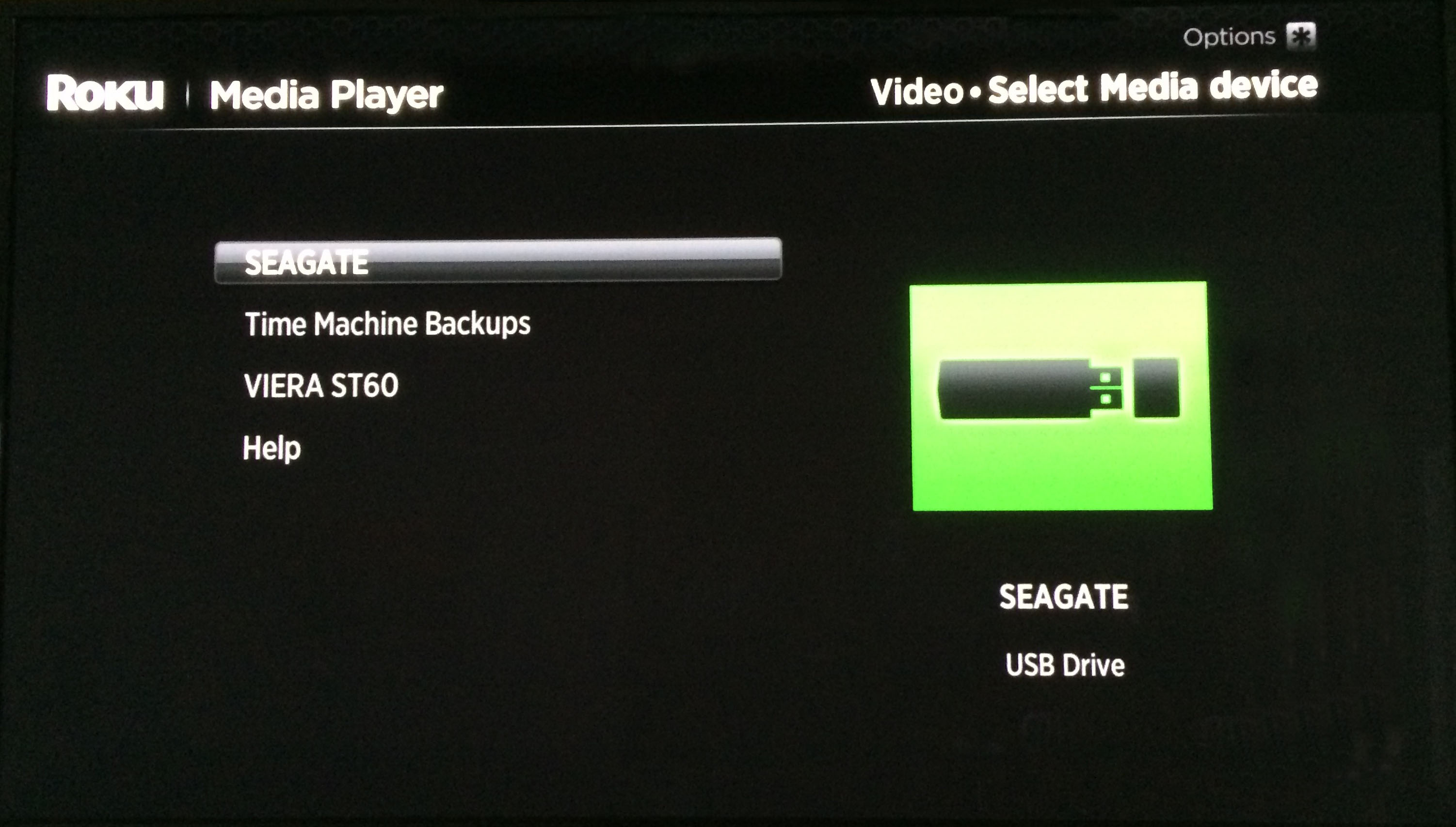 use your roku as a usb media player